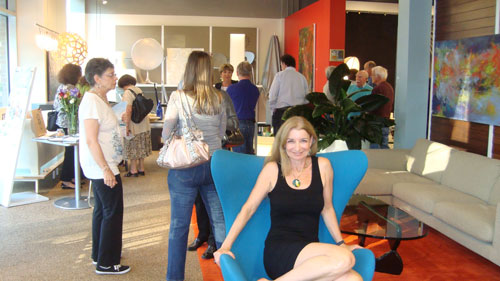 Ellen at Design Within Reach